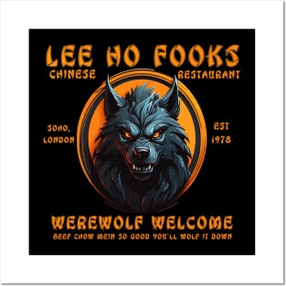 werewolf Welcome Posters and Art